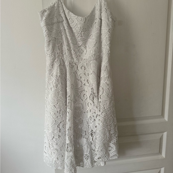Ungaro White Lace Dress - Picture 2 of 5